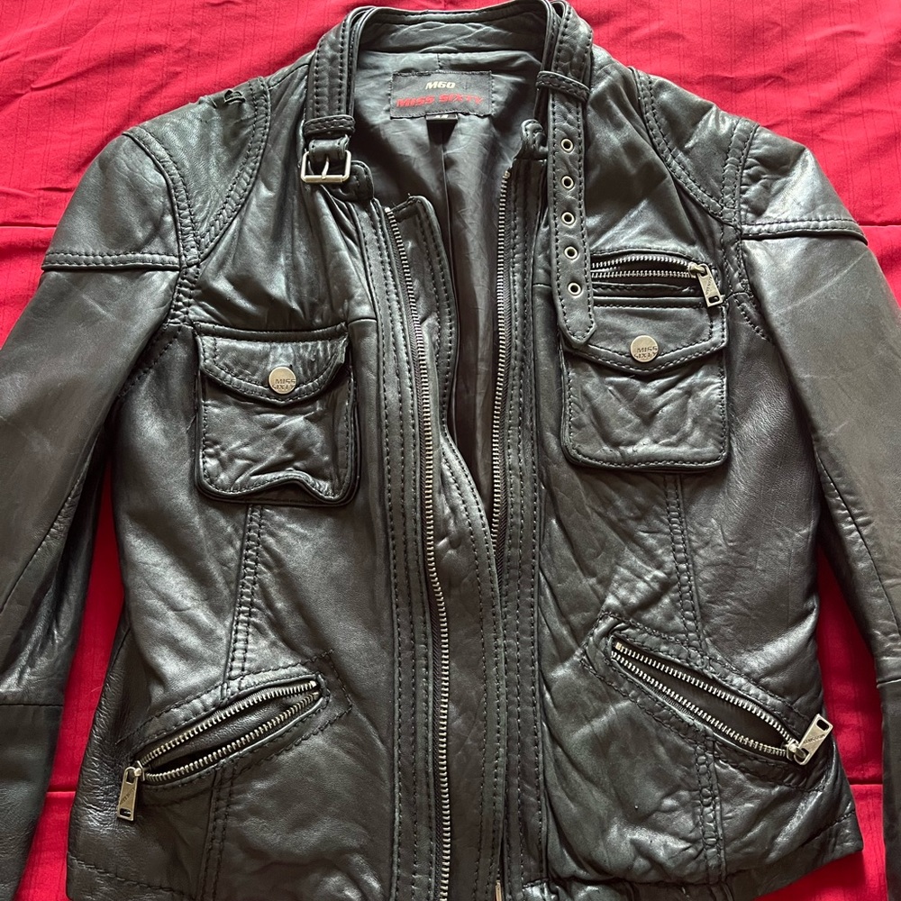 Miss 60 leather jacket